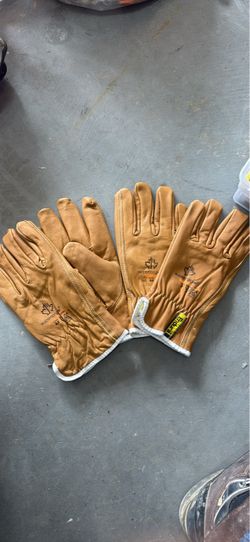 Superior Glove Leather Work Gloves – Size A4