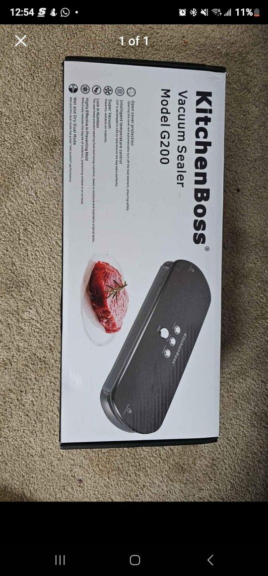 Kitchen Boss Vacumm Sealer 