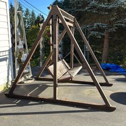Artist Built Swing Set