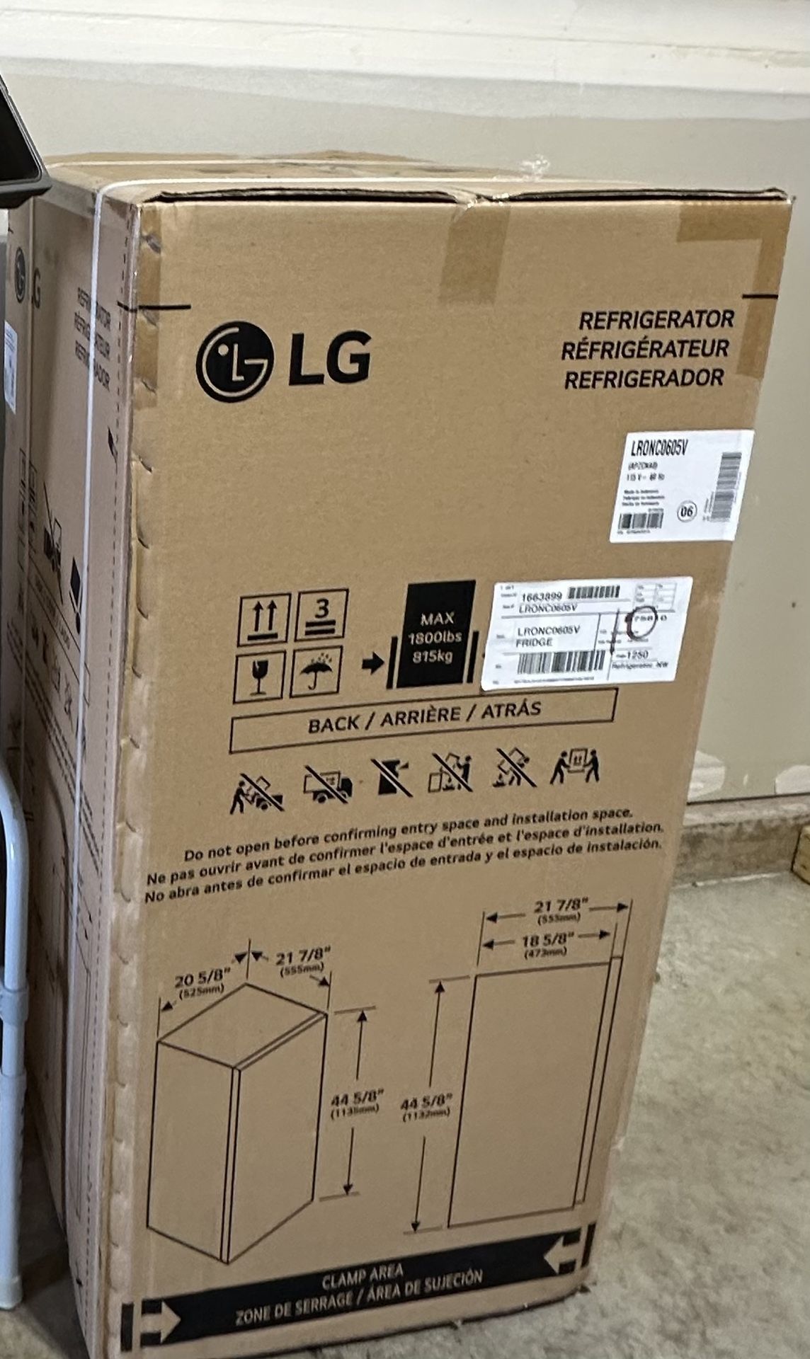 LG Small Refrigerator