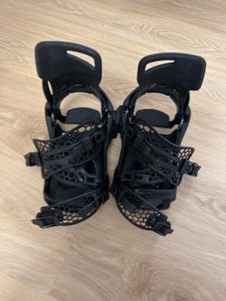 2025 Large Nidecker SuperMatic Snowboard Bindings