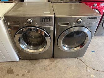 LG Front Load Washer and Dryer Set