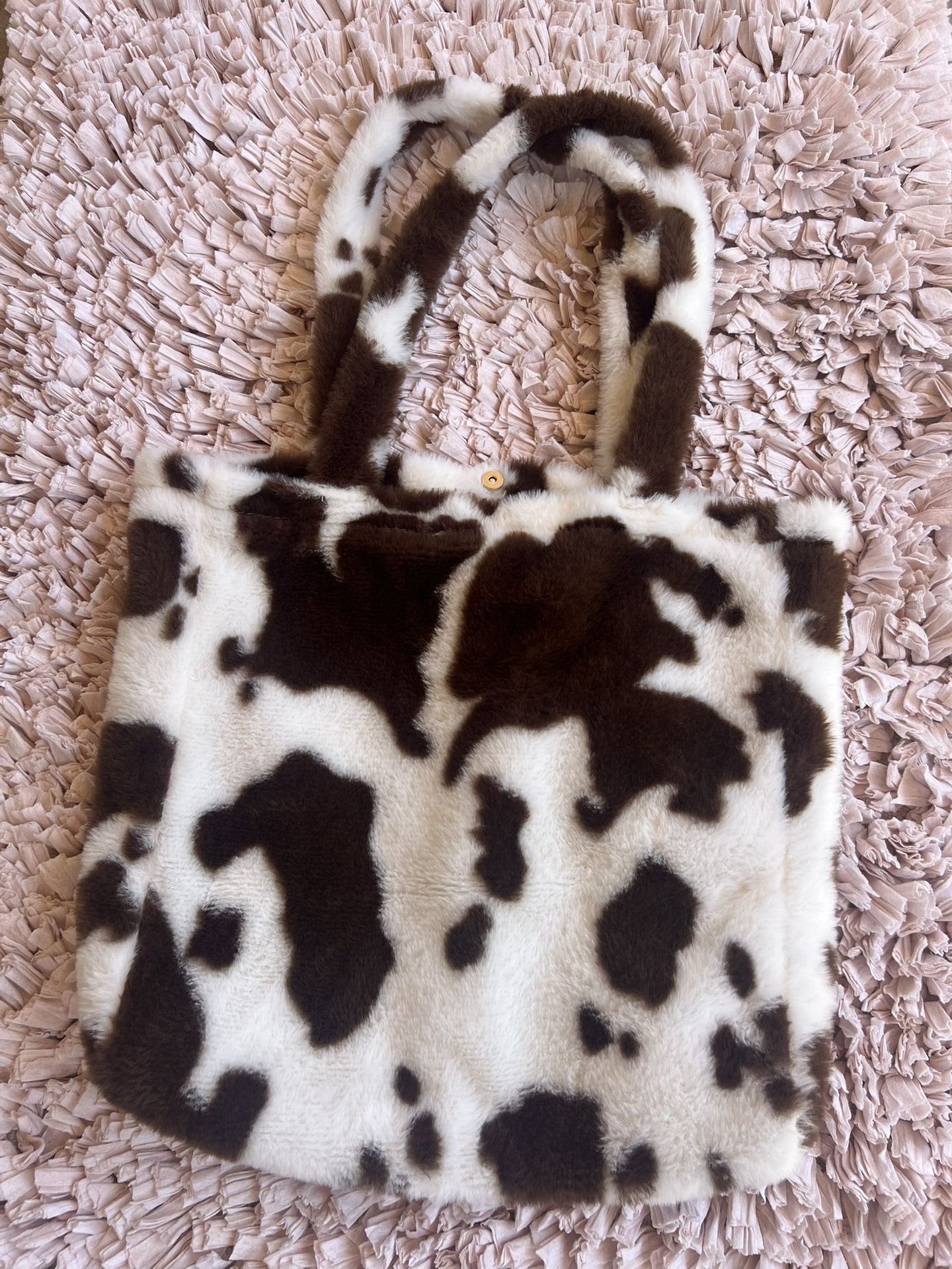 Cow Print Tote Bag 
