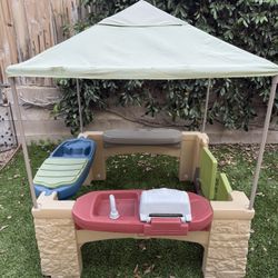 Kids Outdoor Kitchen Playset