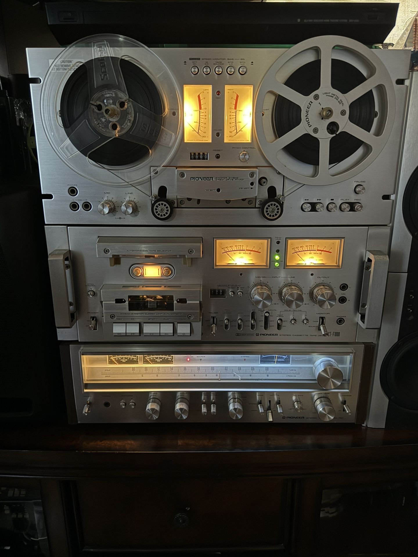 Pioneer RT-701/pioneer CT-1000 Tape/pioneer Receiver  SX-780