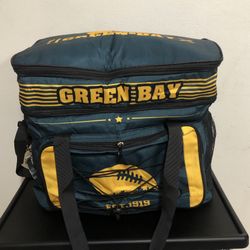 Gifts Fans for Green Bay, Insulated Lunch Bag for Men and Women, Portable Football Lunch Box, Lunch Boxes with Adjustable Shoulder Straps