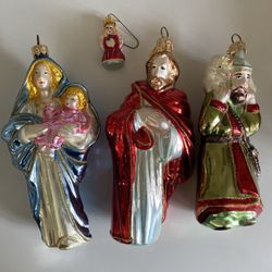 Nativity Old World Christmas Ornaments