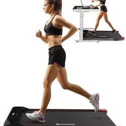 Under Desk Treadmill, Walking Pad Treadmill 300 lb Capacity