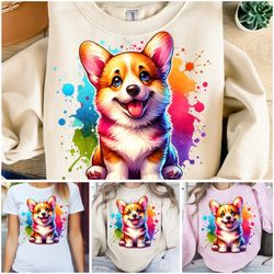Corgi Design Sweatshirt, Tshirt, And Hoodies 
