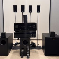 Complete Home Theater System - Bose+  Velodyne + Yamaha + Sony  