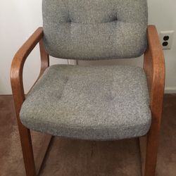 Grey Fabric Chair