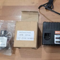 Max Rebar Tier Charger & Battery 