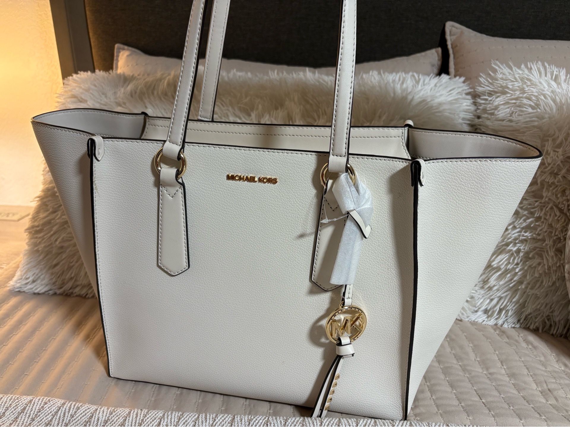 Michael Kors Large Tote Bag Light Cream “Kris”