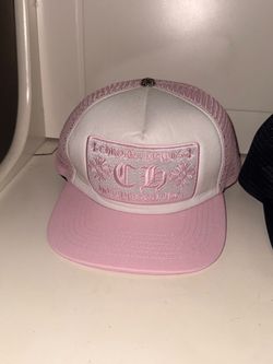 Chrome Hearts Hollywood Trucker Hat Pink