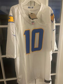 Justin Herbert Chargers Nike Vapor Limited white Jersey Sz XXL New with tags