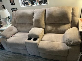 Power recliner sofa bed and rocker