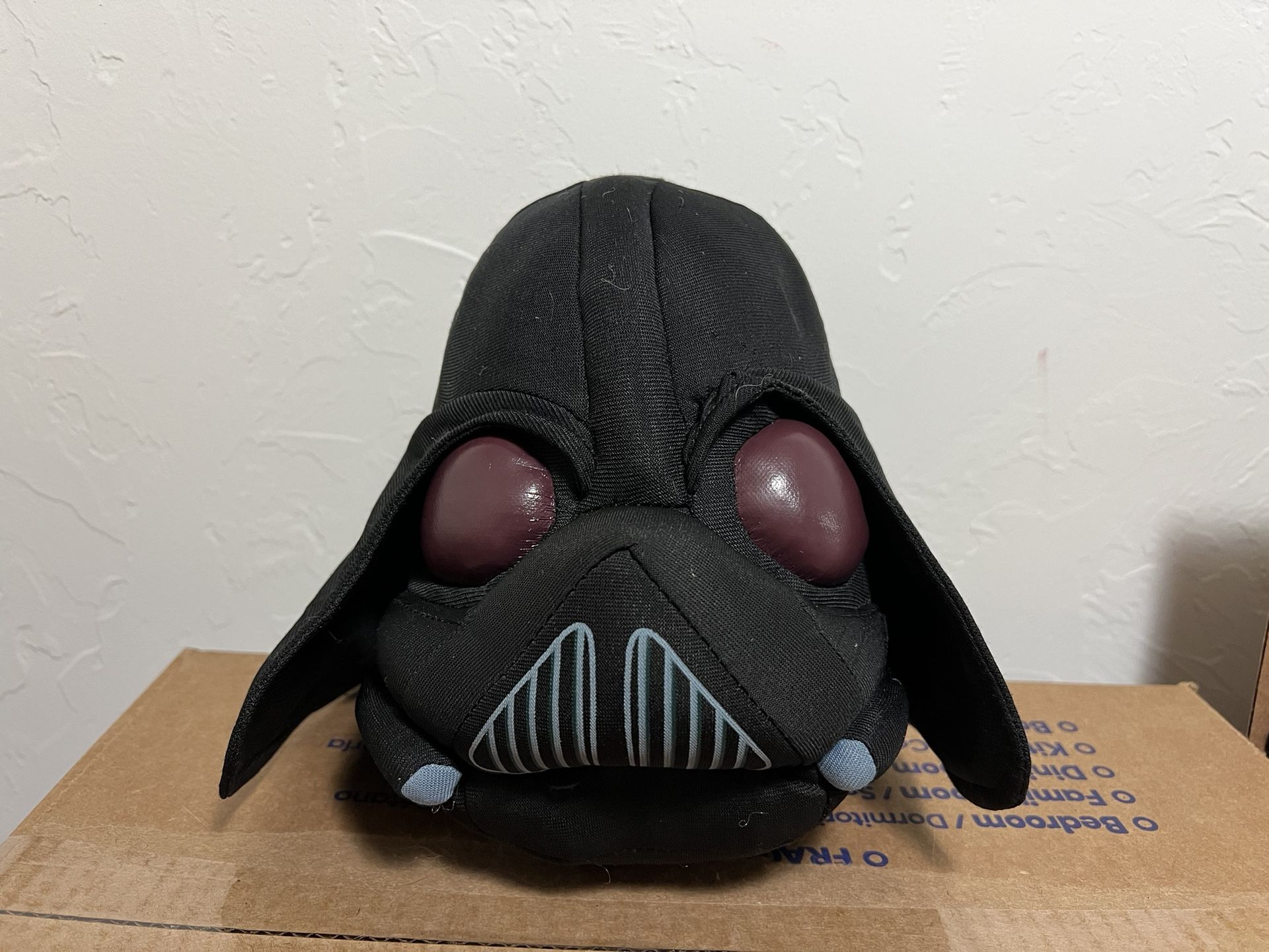 Angry Birds Star Wars 8” Inch Darth Vader Pig Bird Plush No Sound