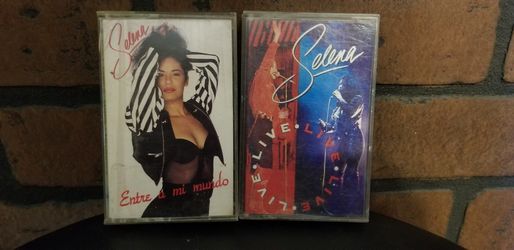 Selena "Reina de tejano música" casetes - Cómo La four, La carcacha! Año 1993 y 1992