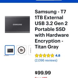 Samsung T7 Shield Portable SSD