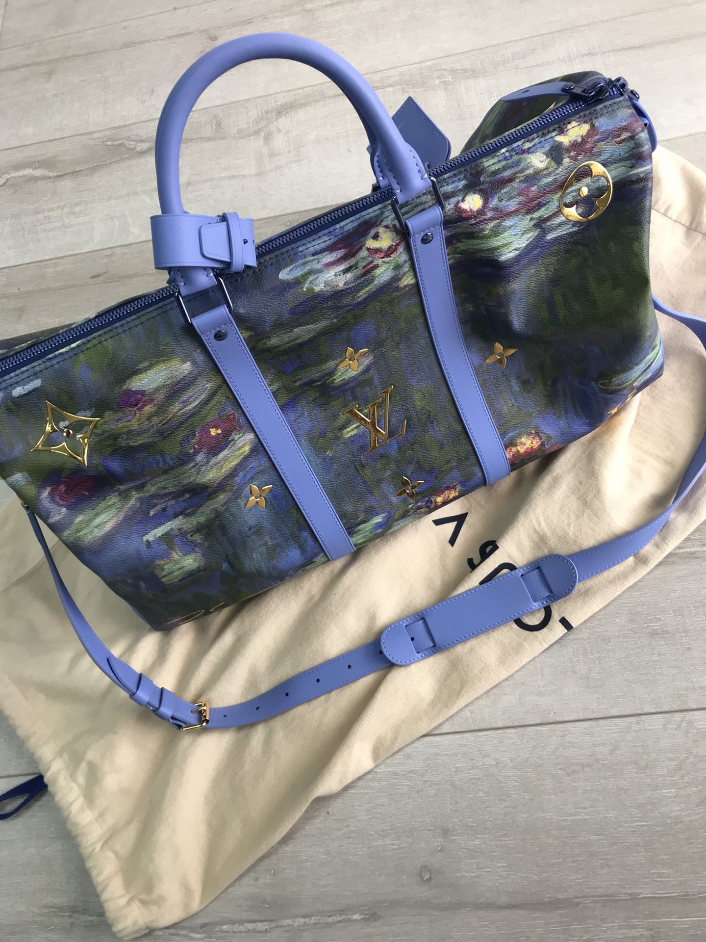 Louis Vuitton x Jeff Koons Keepall 50 Travel Bag