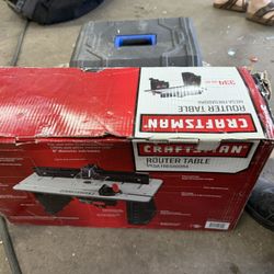 Craftsman Router Table