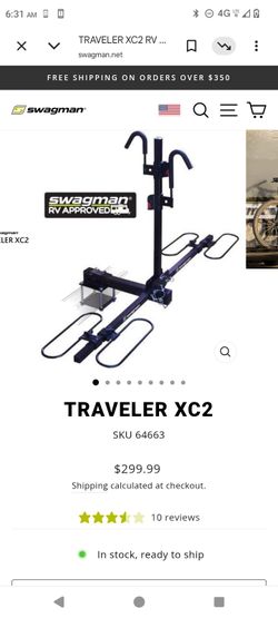 Swagman Traveler XC2 Hitch Bike Rack