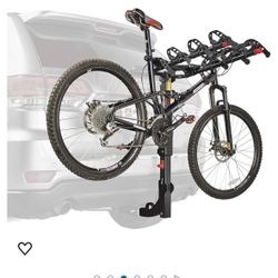 Hitch Mounted 4 Bike Carrier