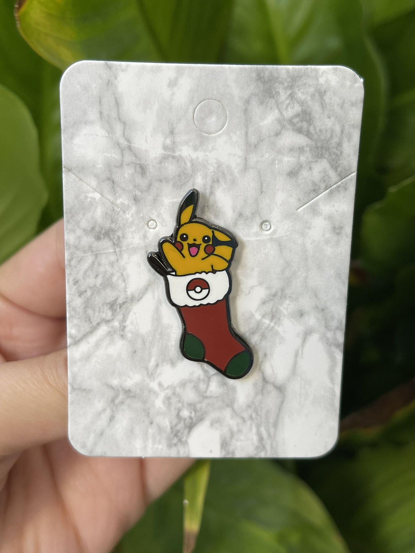 Pikachu x Stocking Stuffer Christmas Pokemon Pin