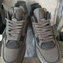 Air Jordan 4 Retro Cave Stone/Black-Phantom Shoes Size 9.5 Mens