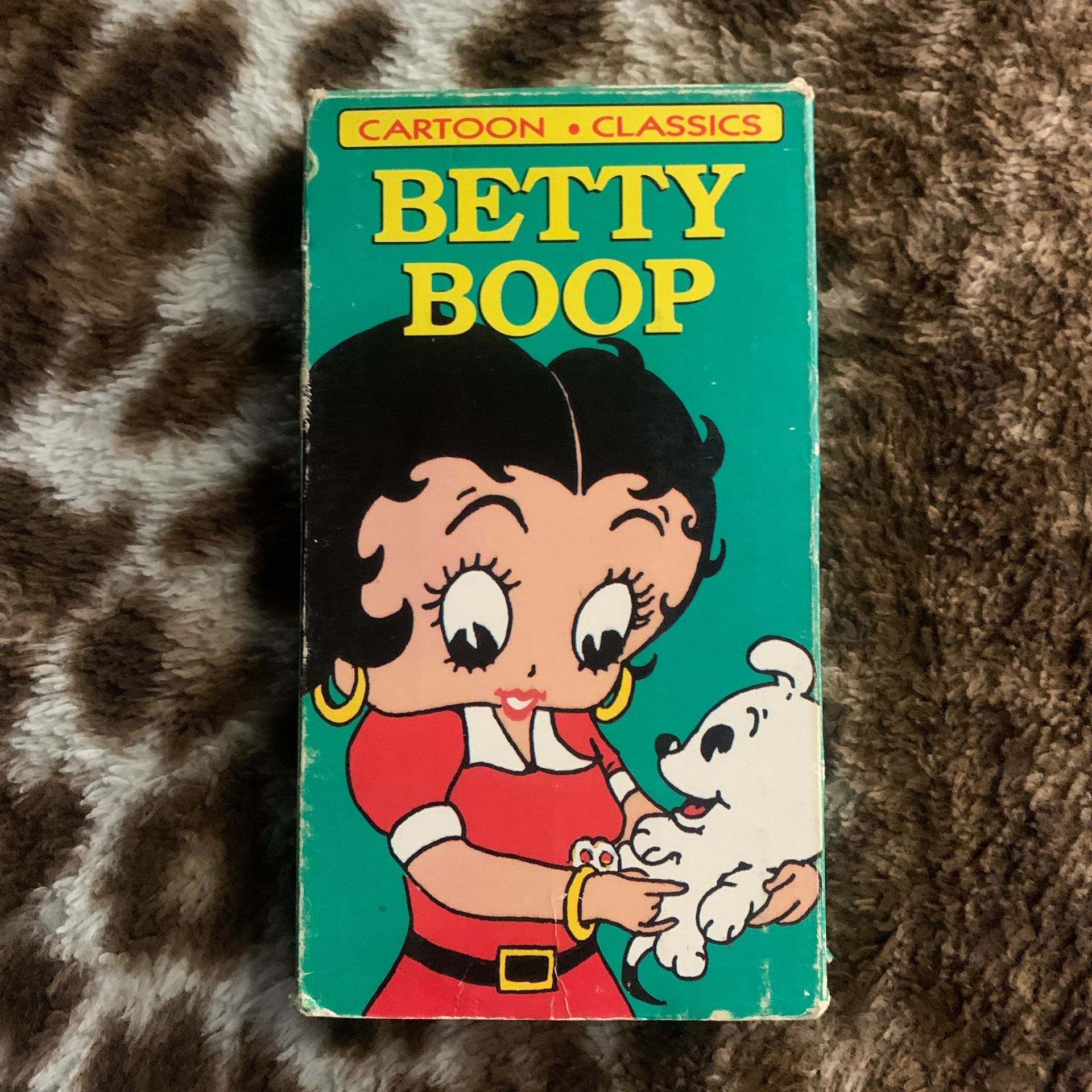 Betty Boop VHS tape cartoons