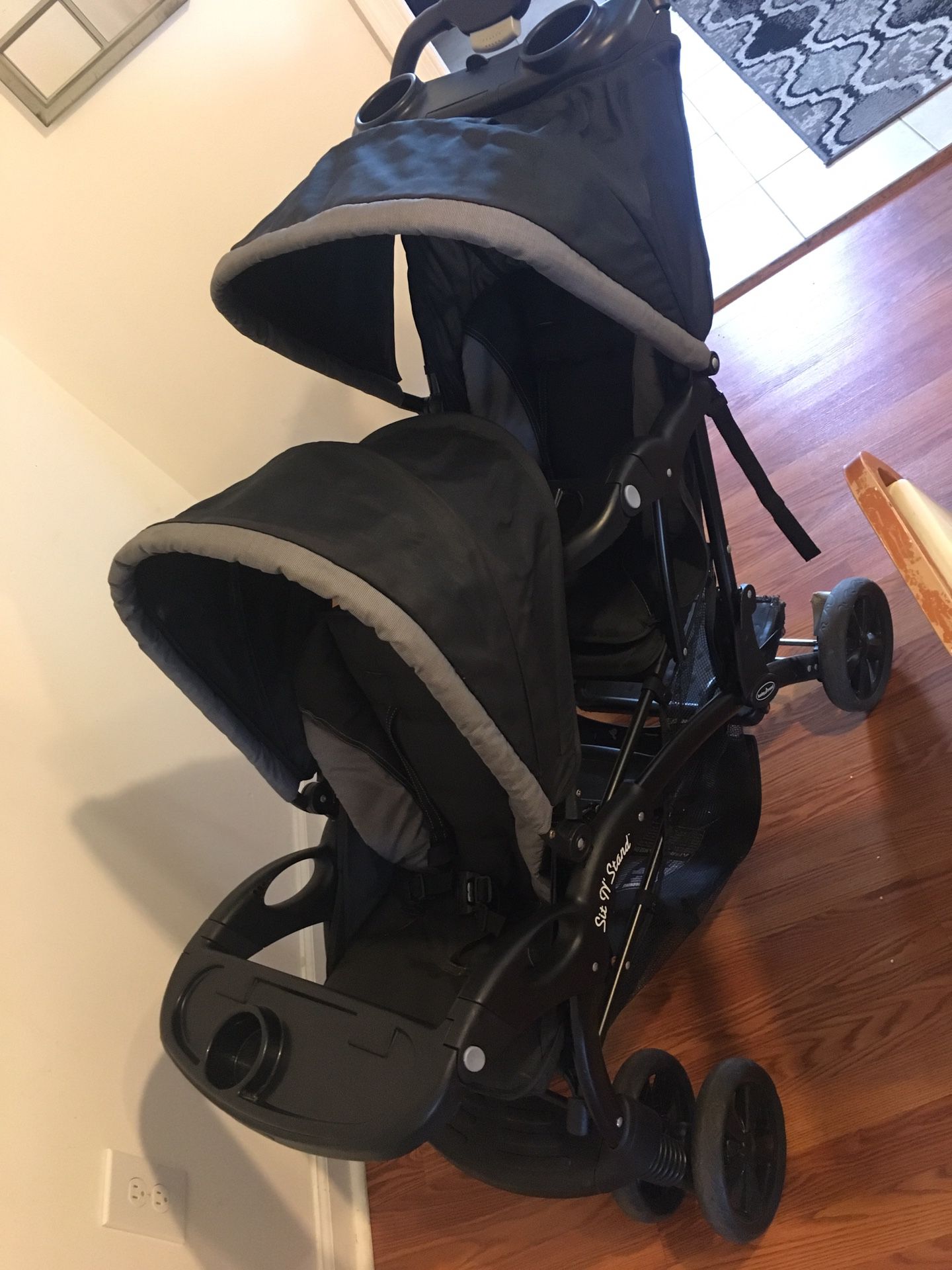 Baby trend double stroller , sit and stand stroller