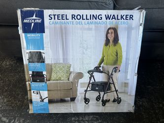 BRAND NEW Medline Mobility Walker w/ Seat
