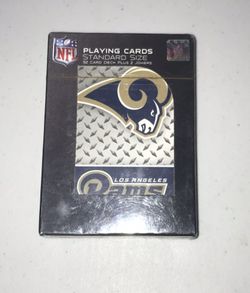 Los Angeles Rams playing cards