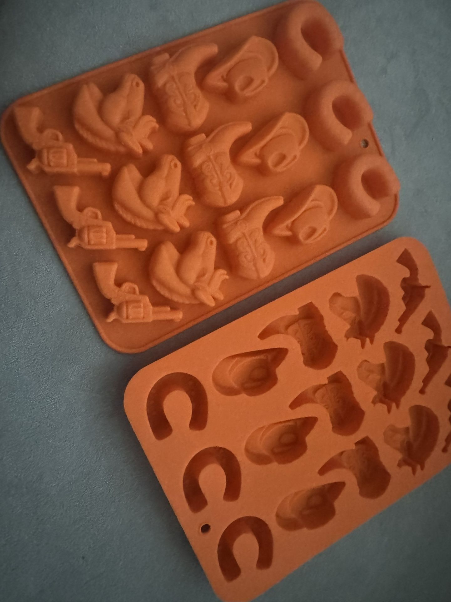 Cowboy Western Silicone Candy molds