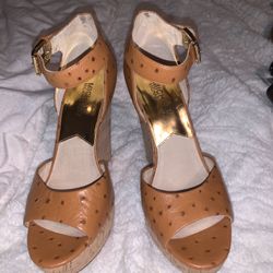 Michael Kors Leather Heel 