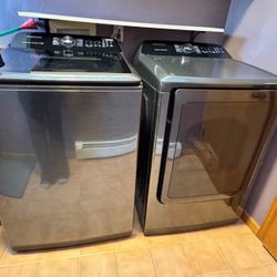 Samsung Electric Washer & Dryer