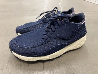 Nike Air Footscape Woven Dark Denim Womens 9 New no Box