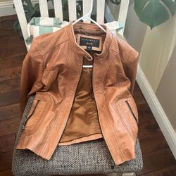 Leather Jacket Size Medium 