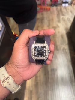 Cartier Santos 41mm box and papers Complete