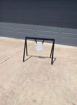 8" AR500 target gong