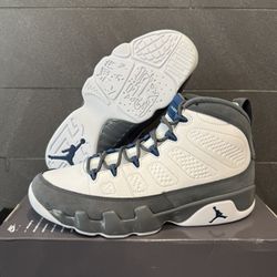 Nike Air Jordan 9 Retro Shoes Flint Grey French Blue HV4794-100 Men's Size 10