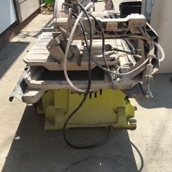 Ryobi Tile Saw With Table