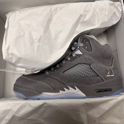 DS Air Jordan 5 Wolf Grey Size 10
