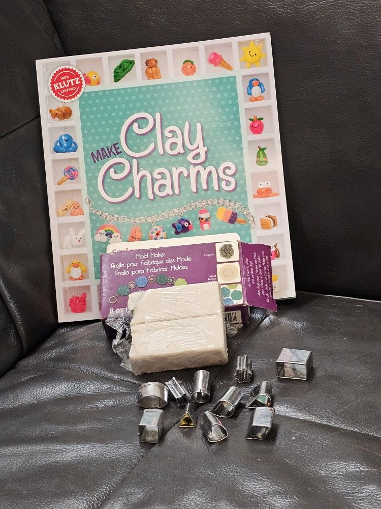 Molding Clay, Stamps, and How To Book And Tools
