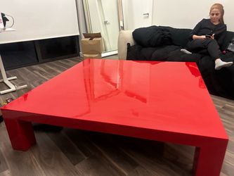 Jonathan Adler Red Center Table