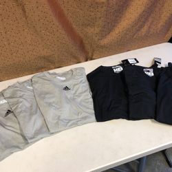 MENS Adidas T Shirt Set (6) Size Medium