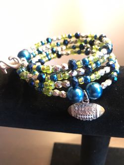 Handmade Seahawks Bracelet!
