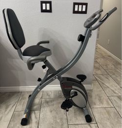 Sunny Health & Fitness Folding Recumbent Bike