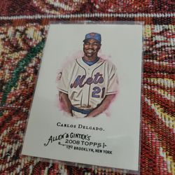New York Mets Carlos Delgado Baseball Cards Lot 