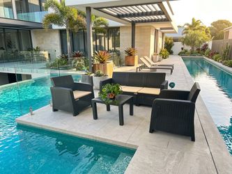 Outdoor set - Loveseat, Chair & Coffee Table